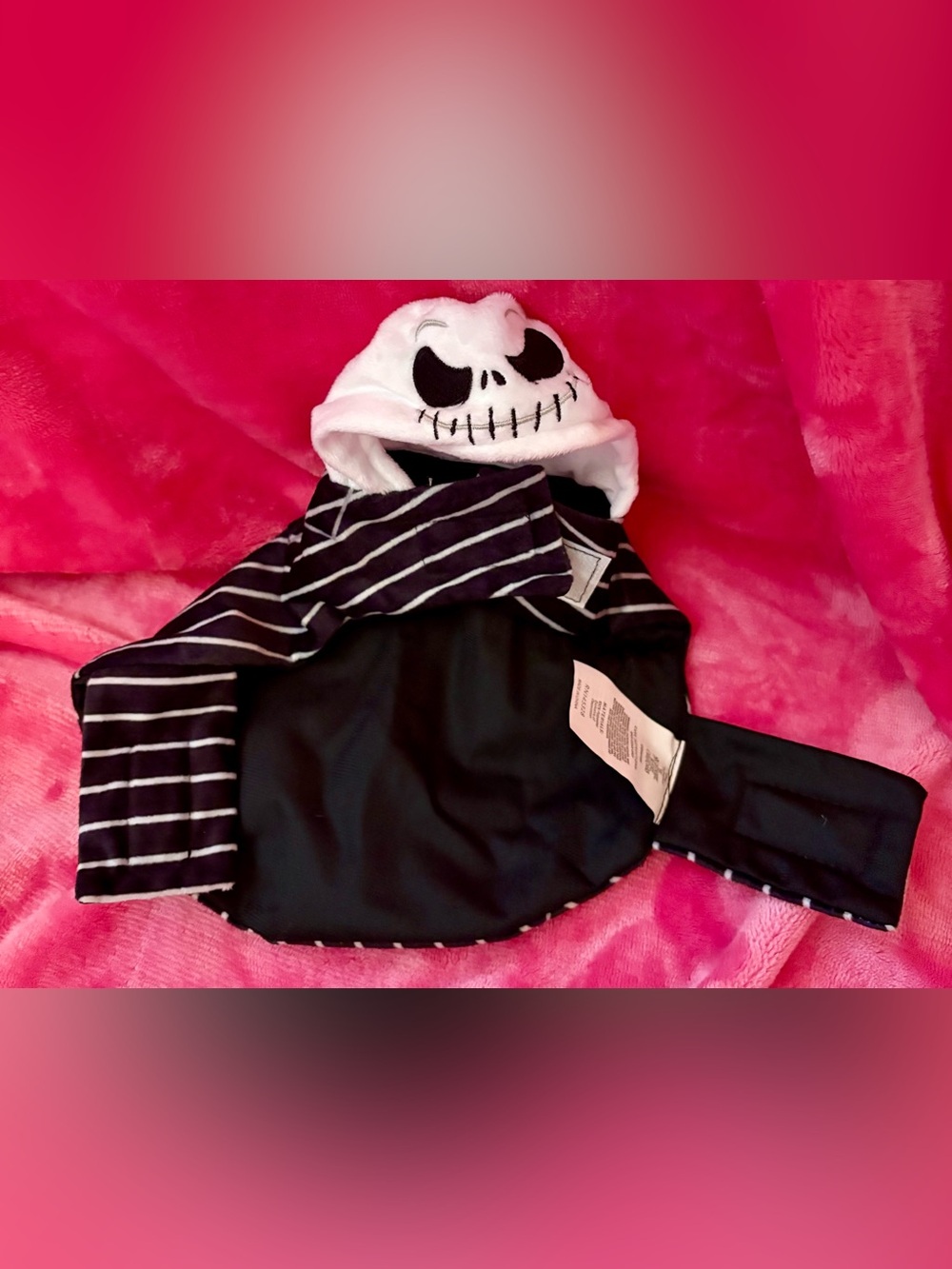 Guinea pig Jack Skellington costume
